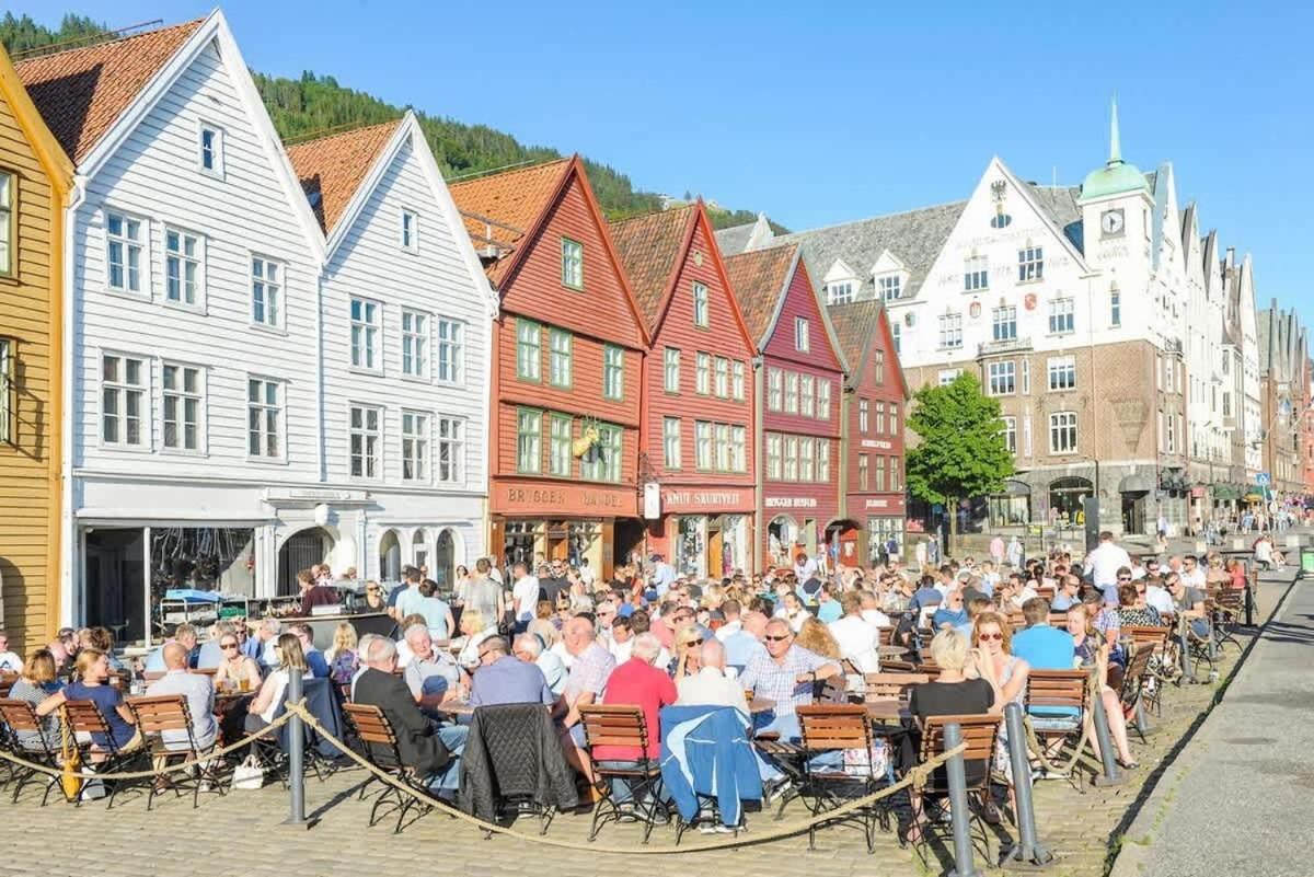 ברגן Dinbnb Apartments Bryggen מראה חיצוני תמונה